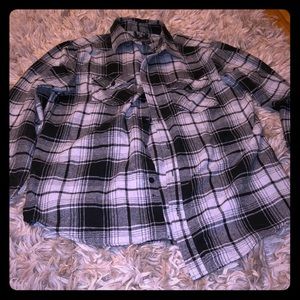 Thick flannel button up